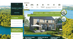 Desktop Screenshot of goldenlakesvillage.be